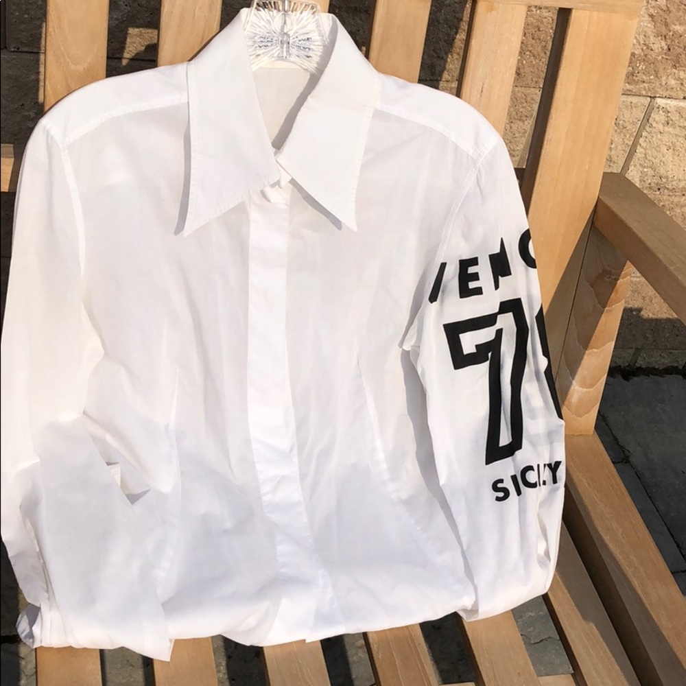 Dolce & Gabbana white chic blouse